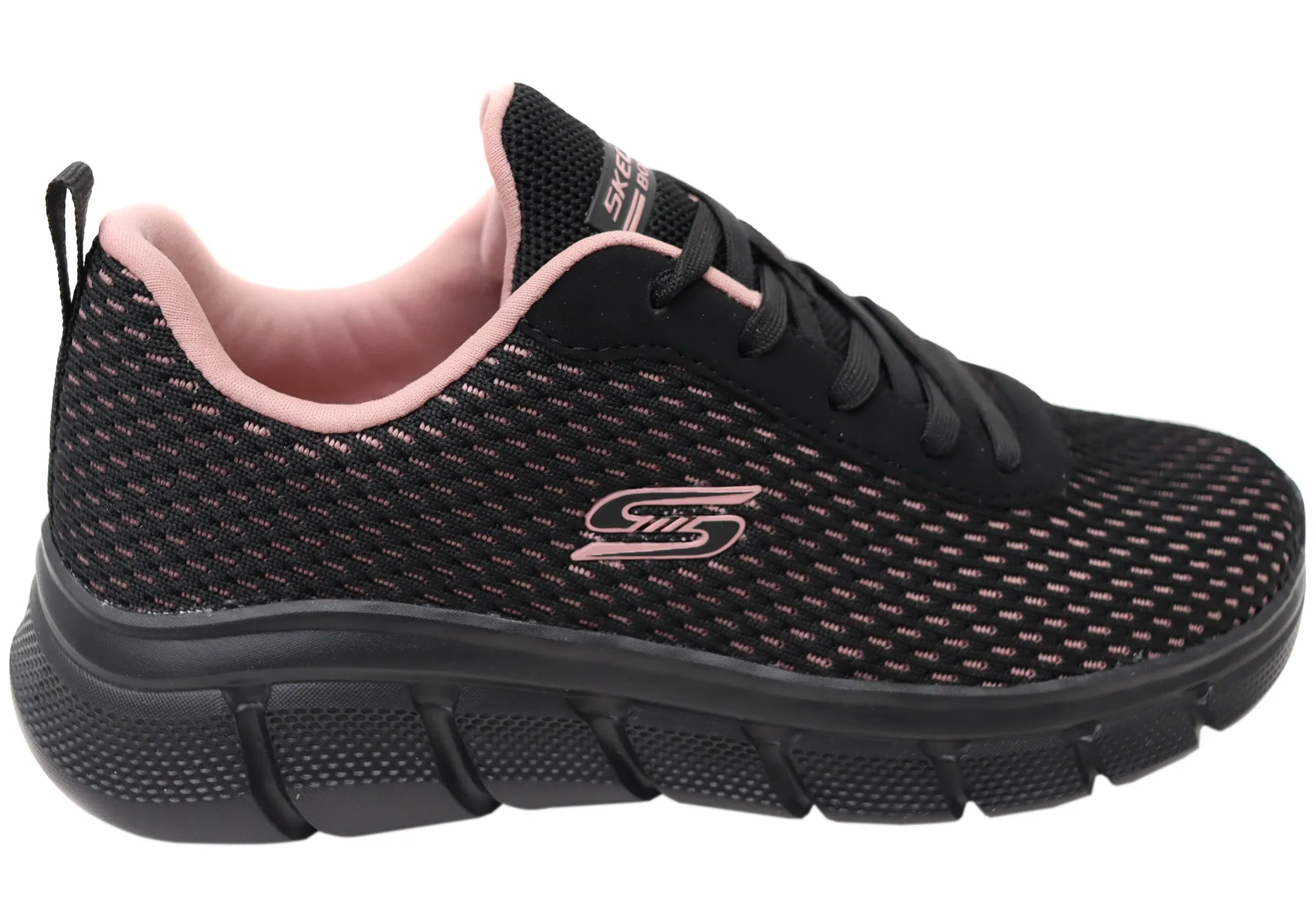 Skechers Damen BOBS Sport B Flex Swift Flair Bequeme Schuhe Skechers Schuhe