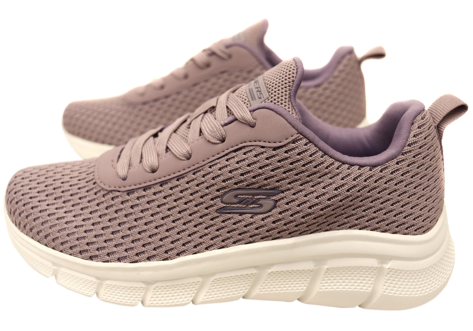 Skechers Damen BOBS Sport B Flex Swift Flair Bequeme Schuhe Skechers Schuhe