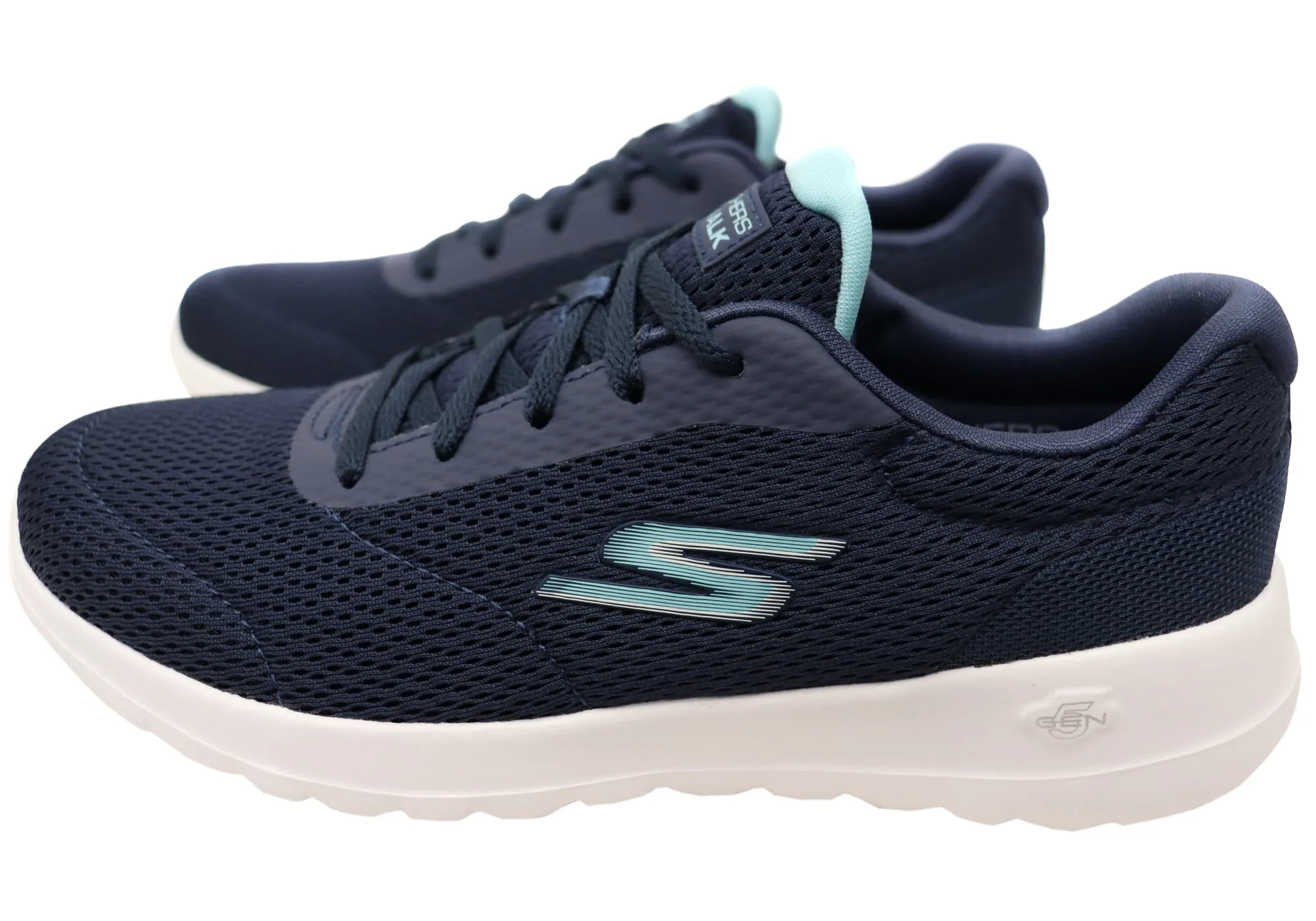Skechers Damen Go Walk Joy Adie Bequeme Schnürschuhe Skechers Schuhe