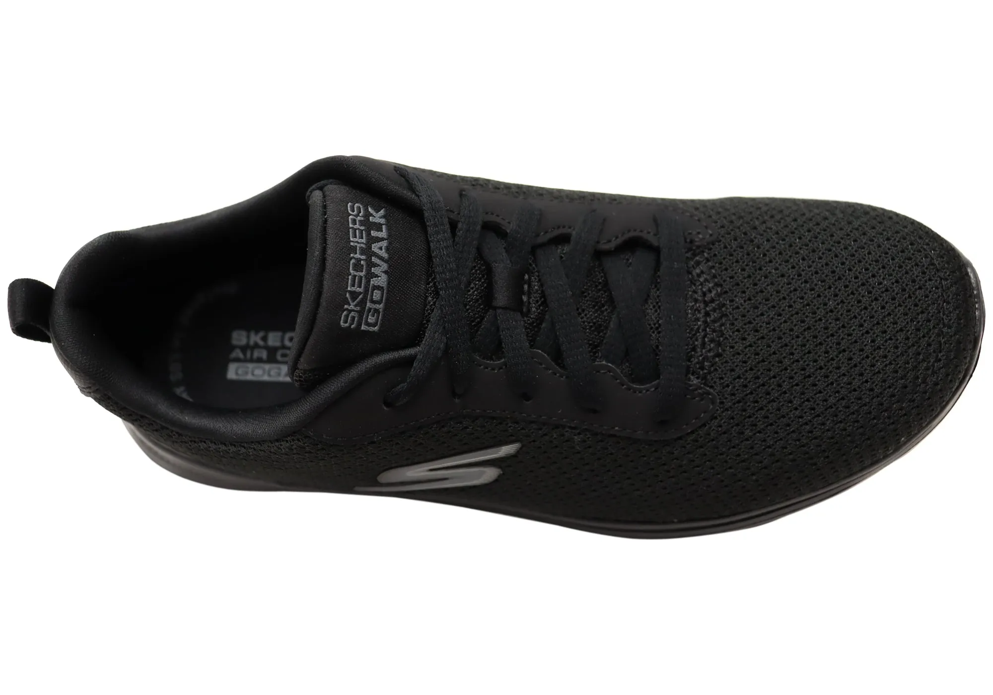 Skechers Damen GOwalk 7 Clear Path Bequeme Schnürschuhe Skechers Schuhe