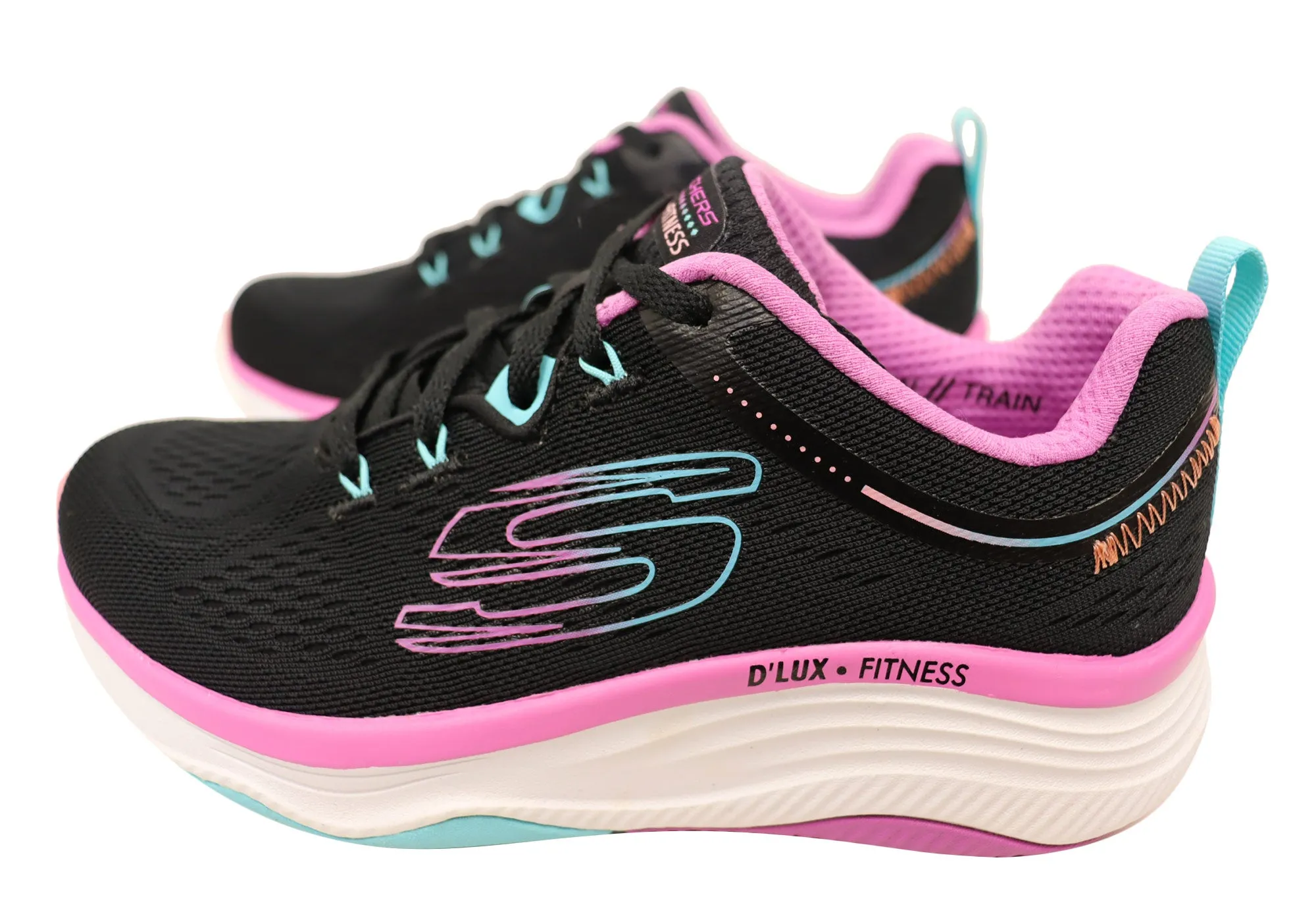 Skechers Damen Relaxed Fit D Lux Fitness New Moxie Schuhe Skechers Schuhe