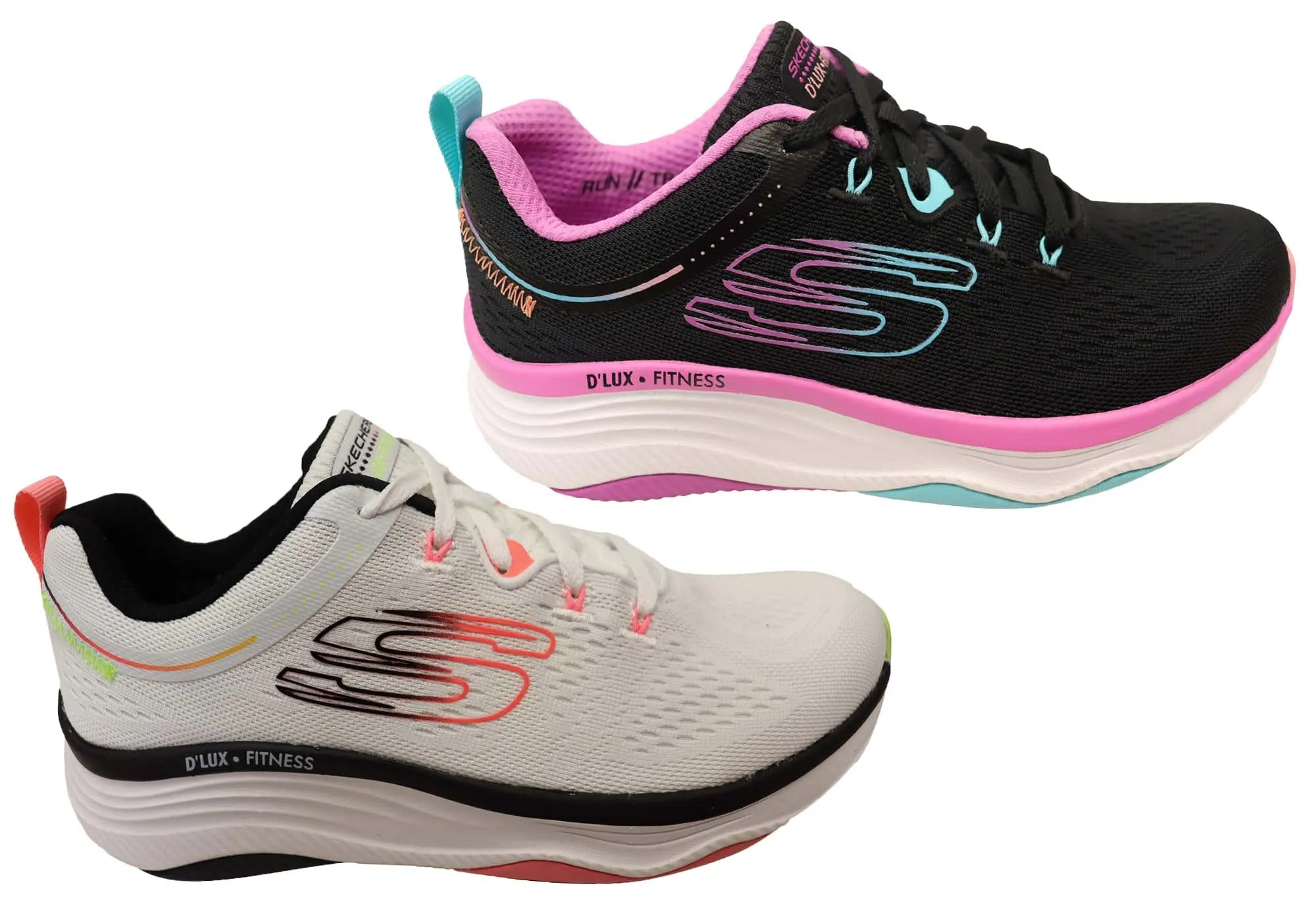 Skechers Damen Relaxed Fit D Lux Fitness New Moxie Schuhe Skechers Schuhe