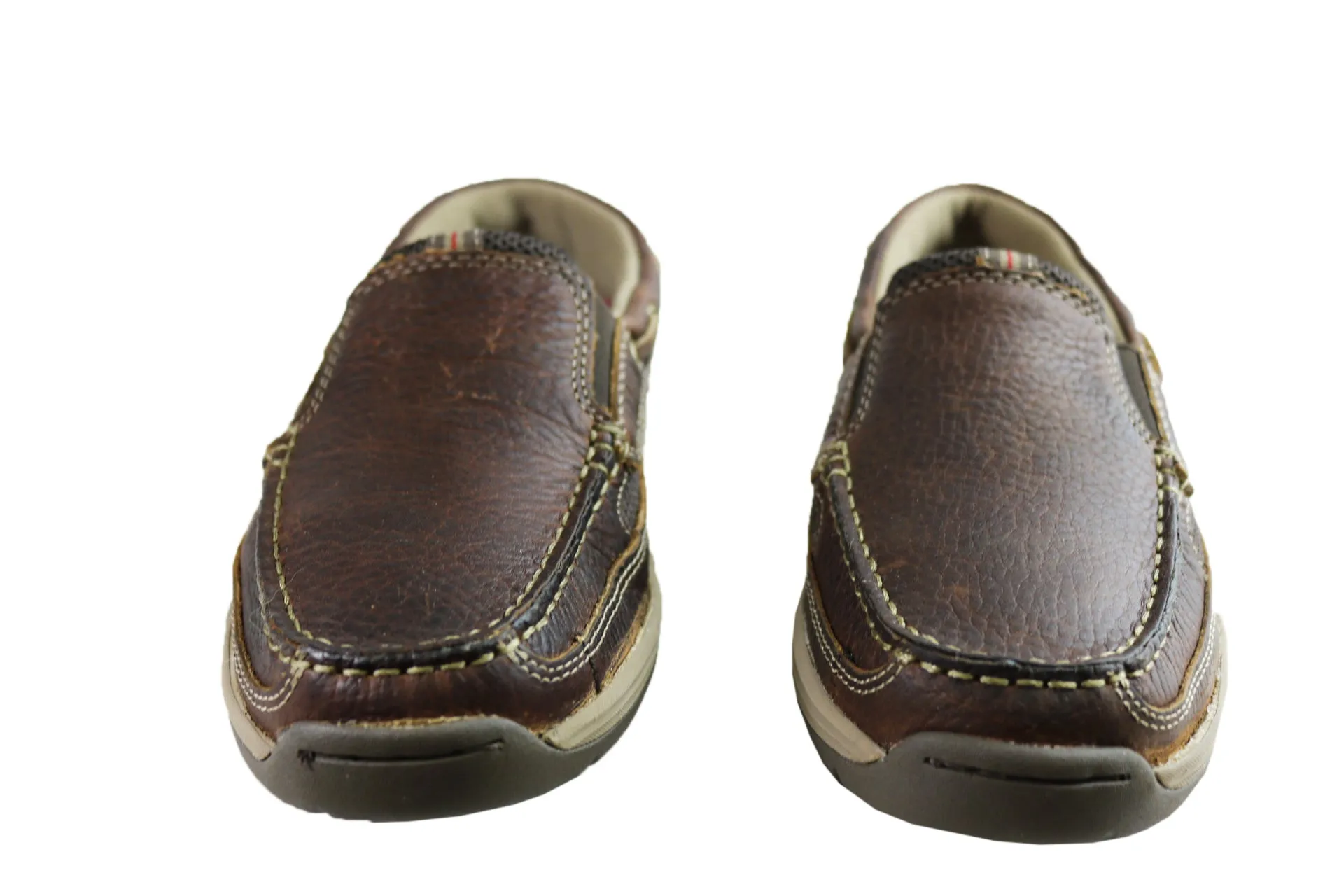 Slatters Splice Herren Smart Casual Leder Loaferschuhe Slatters Schuhe