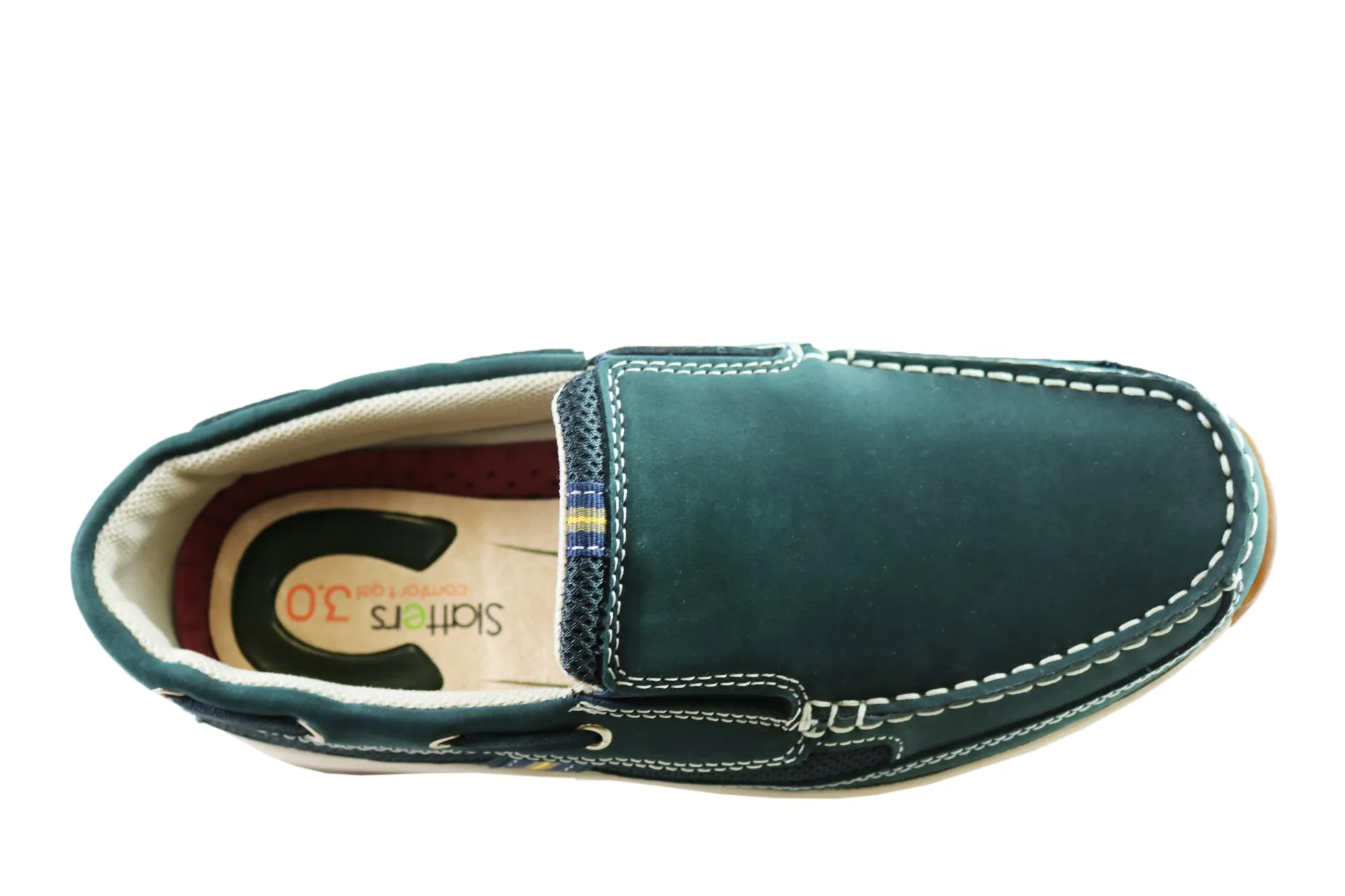 Slatters Splice Herren Smart Casual Leder Loaferschuhe Slatters Schuhe