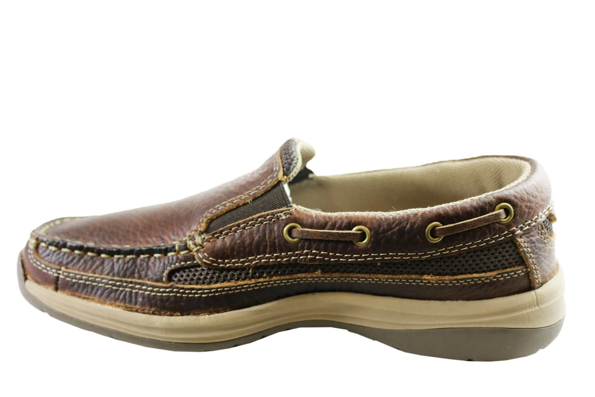 Slatters Splice Herren Smart Casual Leder Loaferschuhe Slatters Schuhe