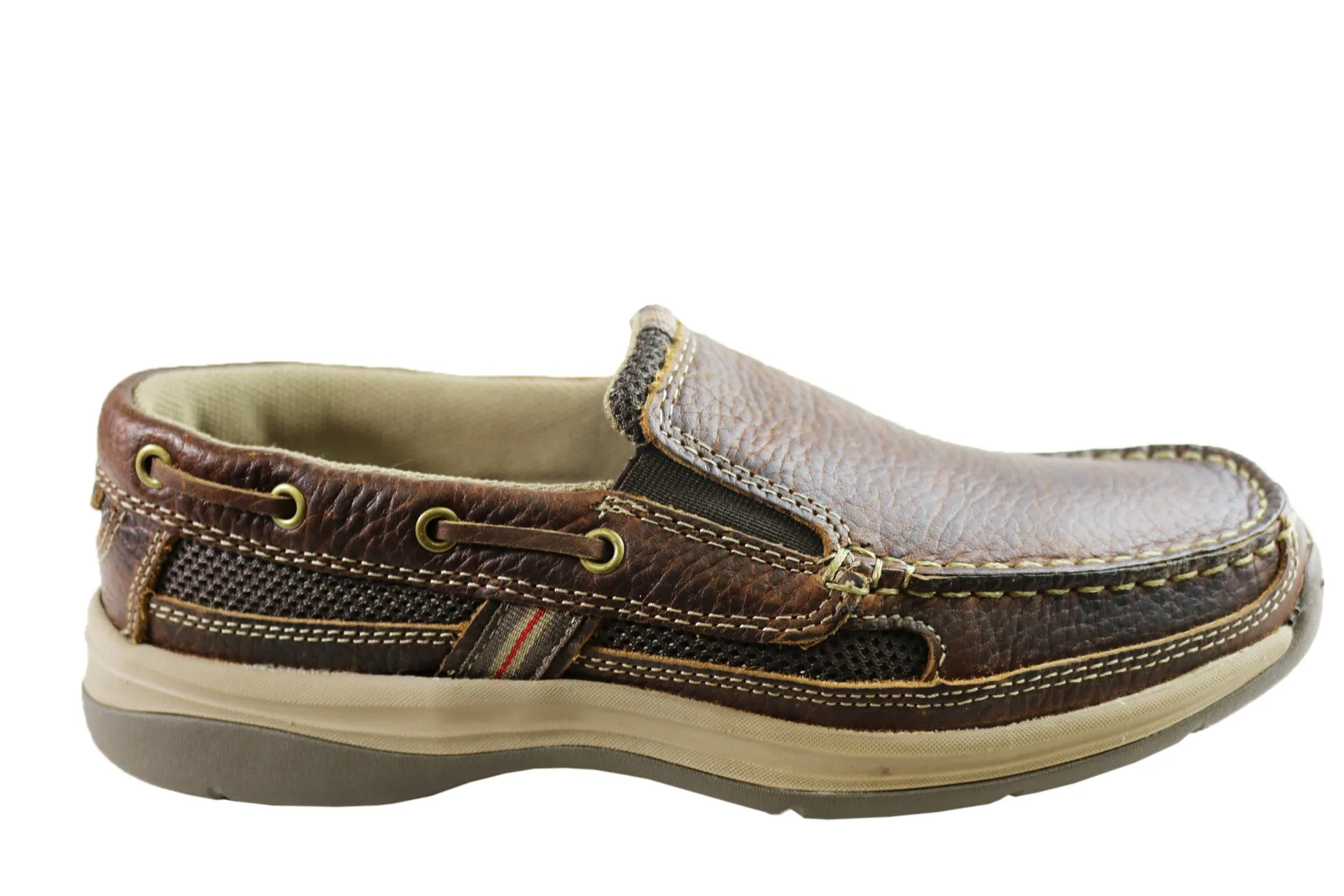 Slatters Splice Herren Smart Casual Leder Loaferschuhe Slatters Schuhe