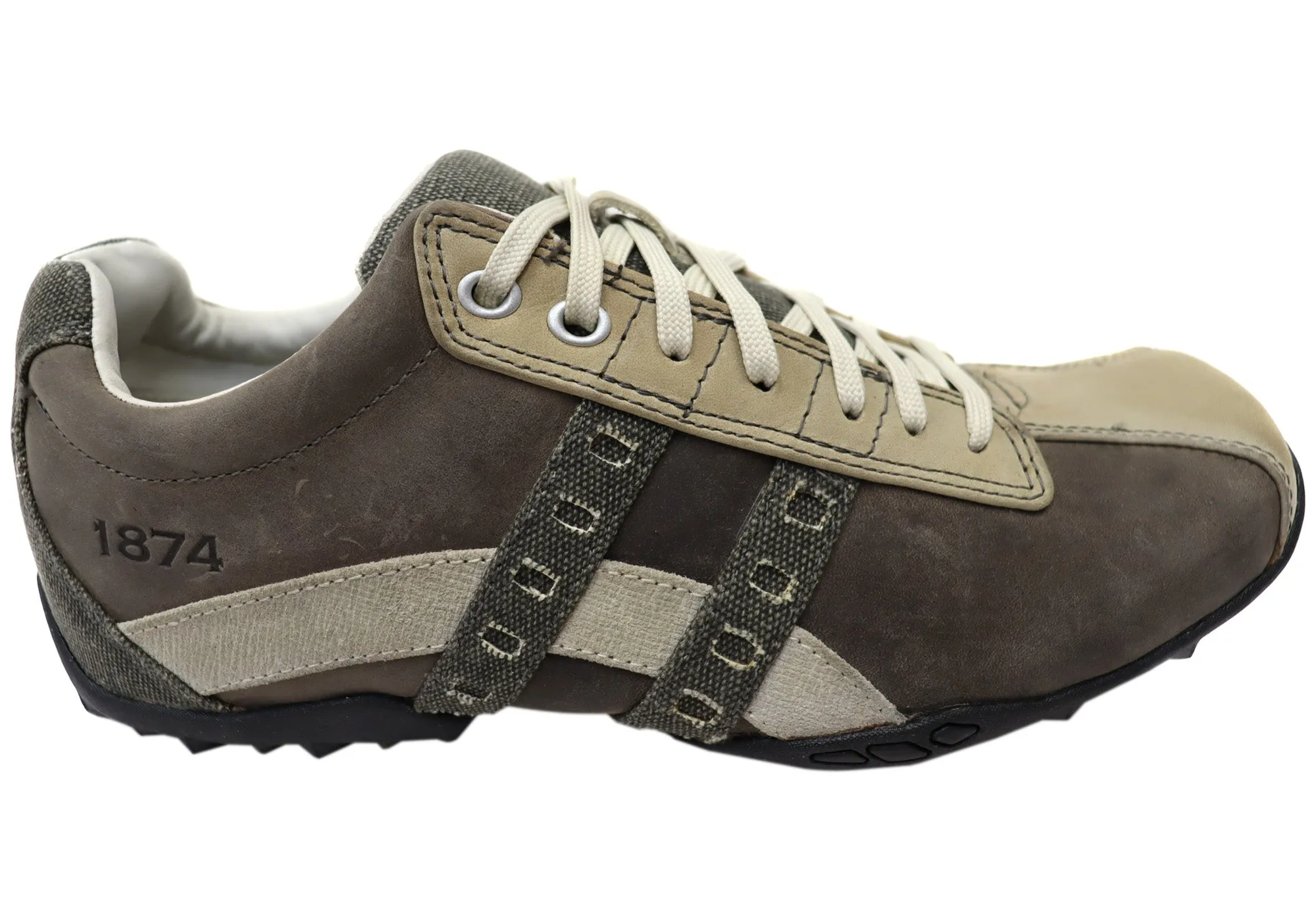 Slatters Vespa Herren Lederschuhe Bequeme Schnürung Freizeitschuhe Slatters Schuhe