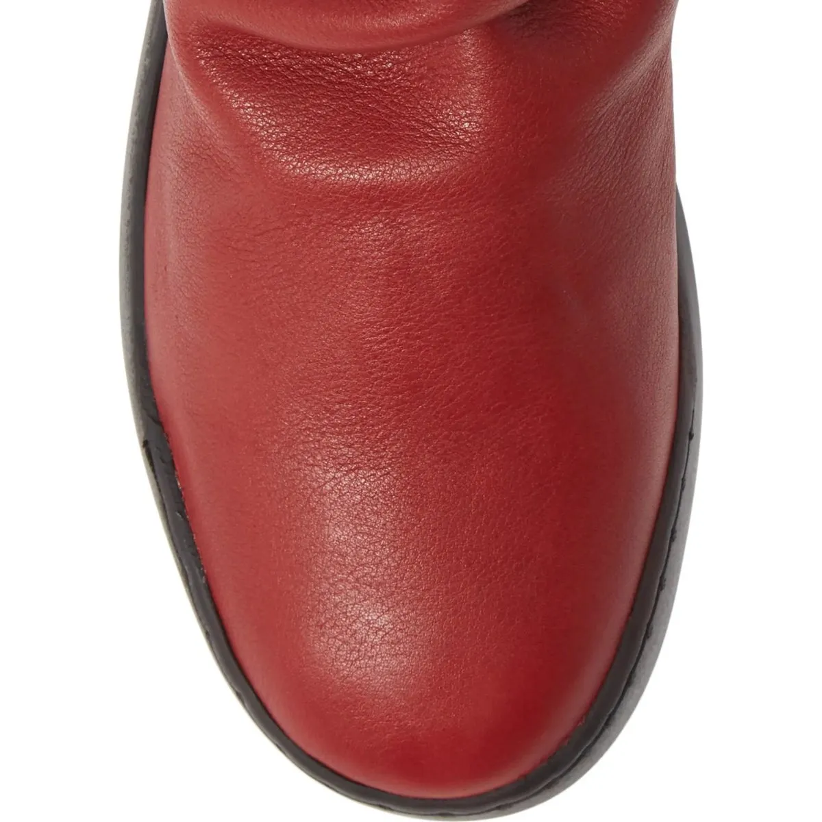Softinos von Bos & Co Damen Bler550SOF Rot Glatt Wasserdicht