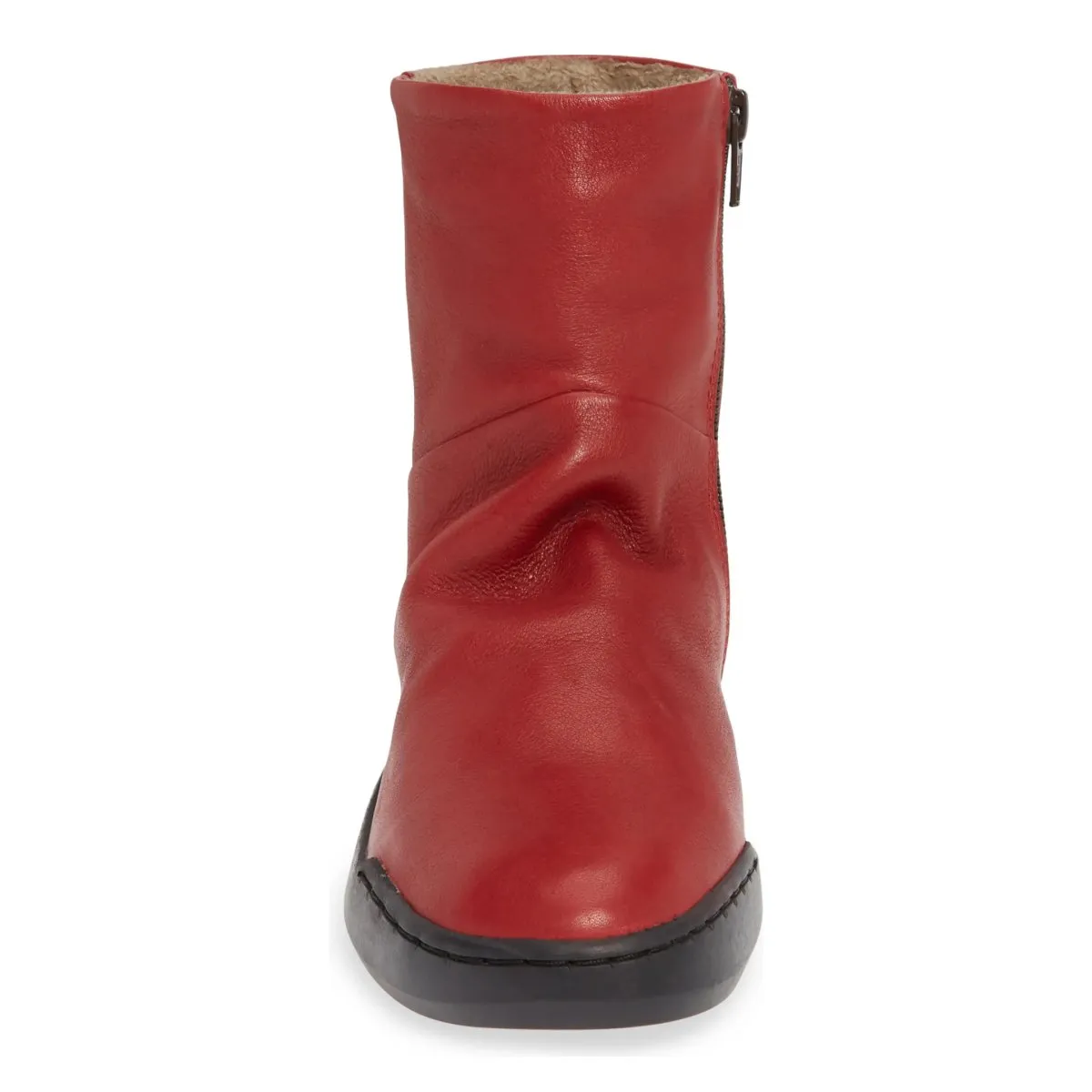 Softinos von Bos & Co Damen Bler550SOF Rot Glatt Wasserdicht