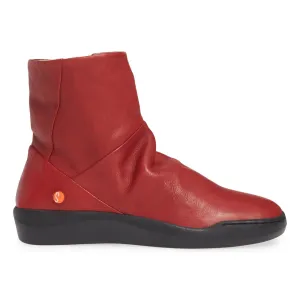 Softinos von Bos & Co Damen Bler550SOF Rot Glatt Wasserdicht