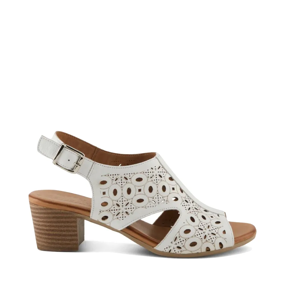Spring Step Damen Kovach High Heel Sandale in Weiß