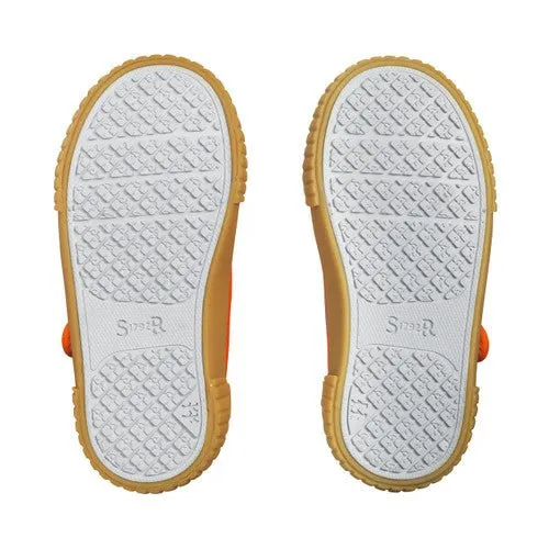 Start-Rite: Anker - Leinen-Kinderschuh mit T-Bar-Schnalle - Orange