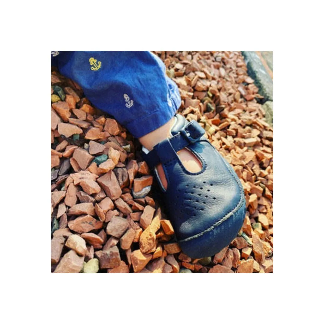 Start-Rite: Baby Jack T-Bar Vorläufer-Schuhe - Marineblau