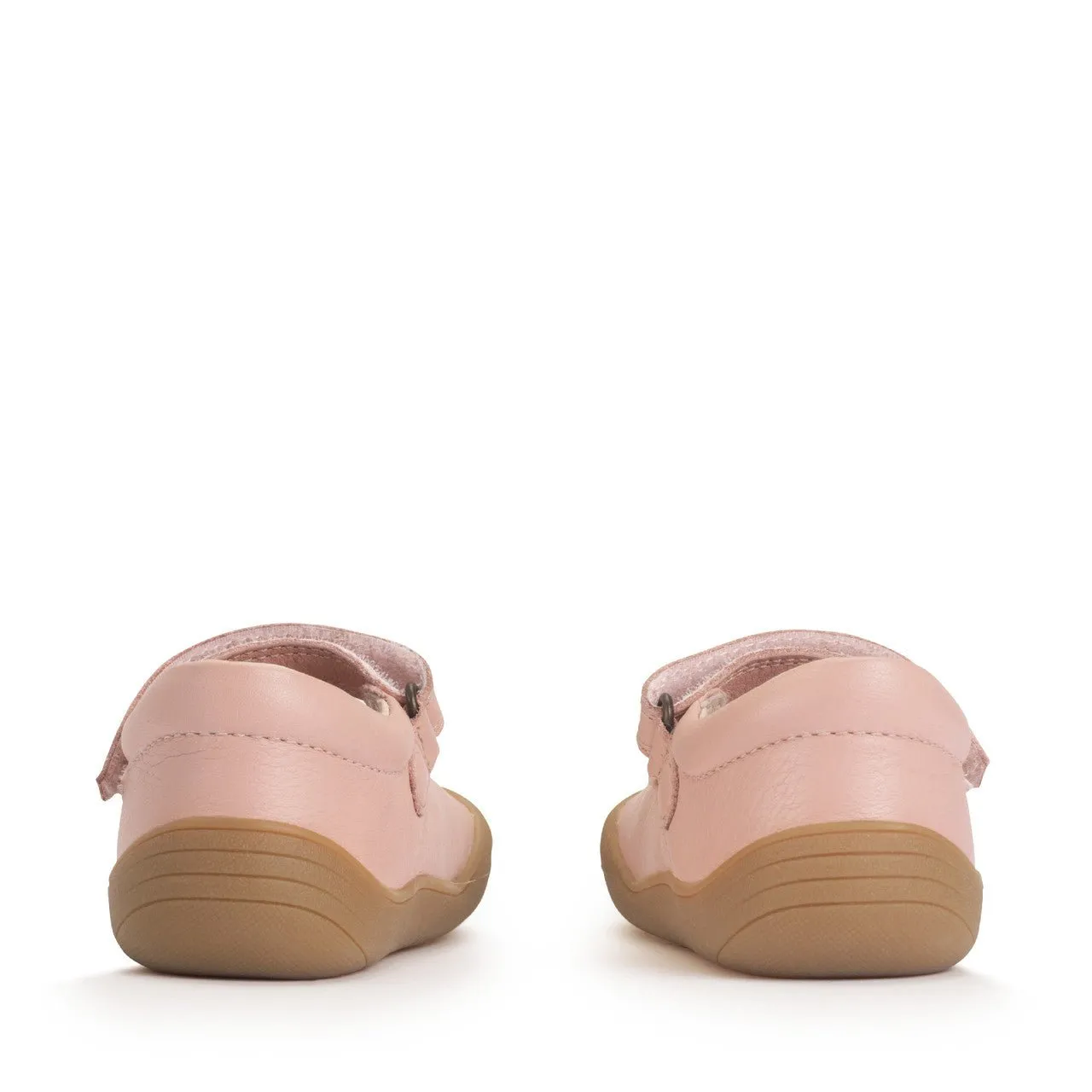 Start-Rite: Eva - Blassrosa Leder mit Blumenmuster