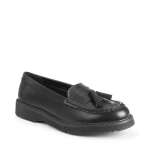 Start-Rite: Infinity Schlupfschuhe für Mädchen - Schwarzes Leder