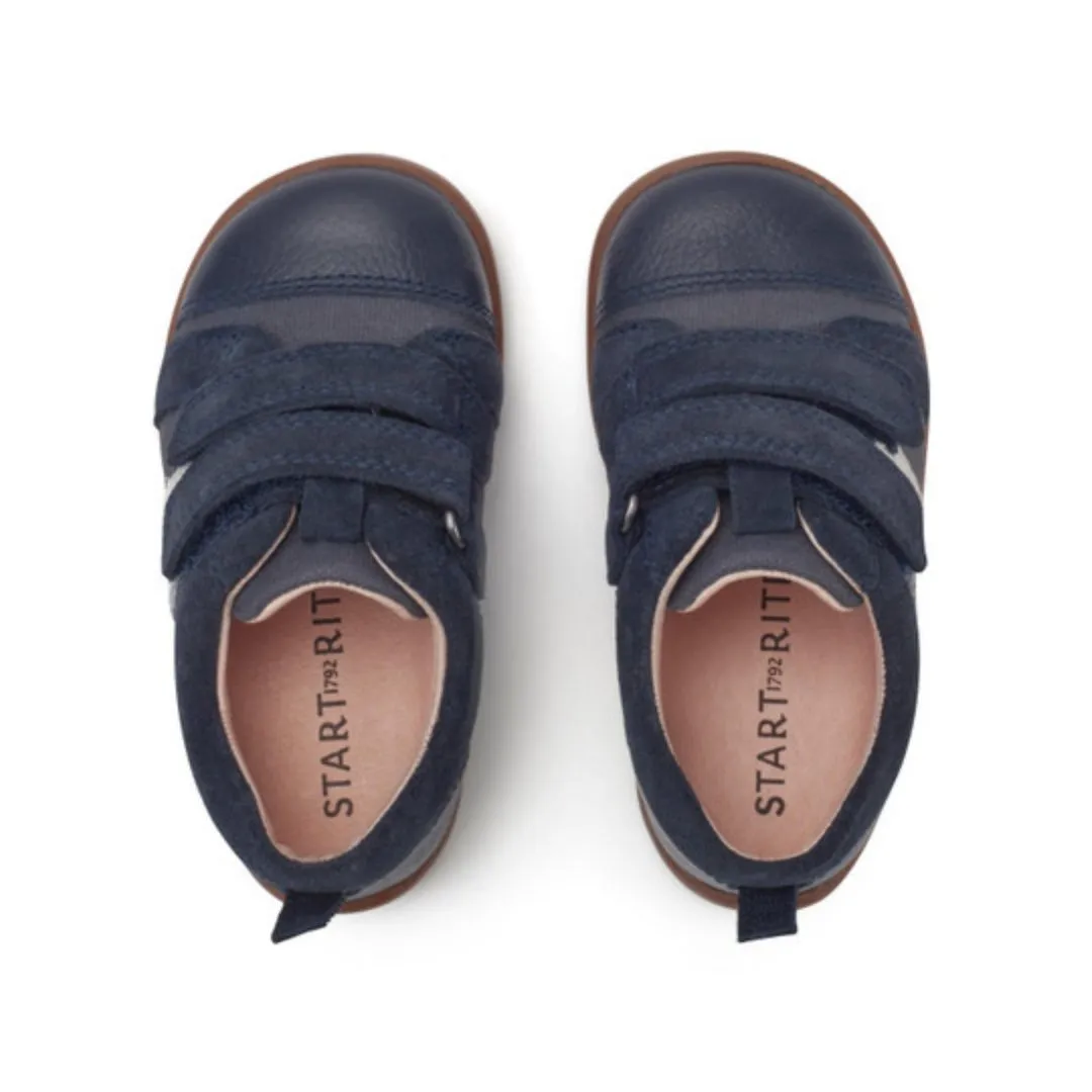 Start-Rite: Maze Riptape Schuhe - Marineblau