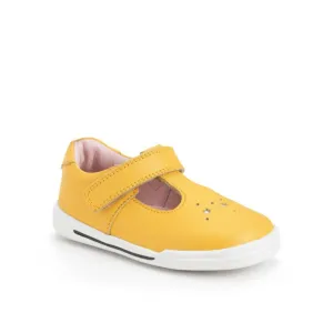 Start-Rite: Spielplatz T-Bar Schuhe - Gelbes Leder