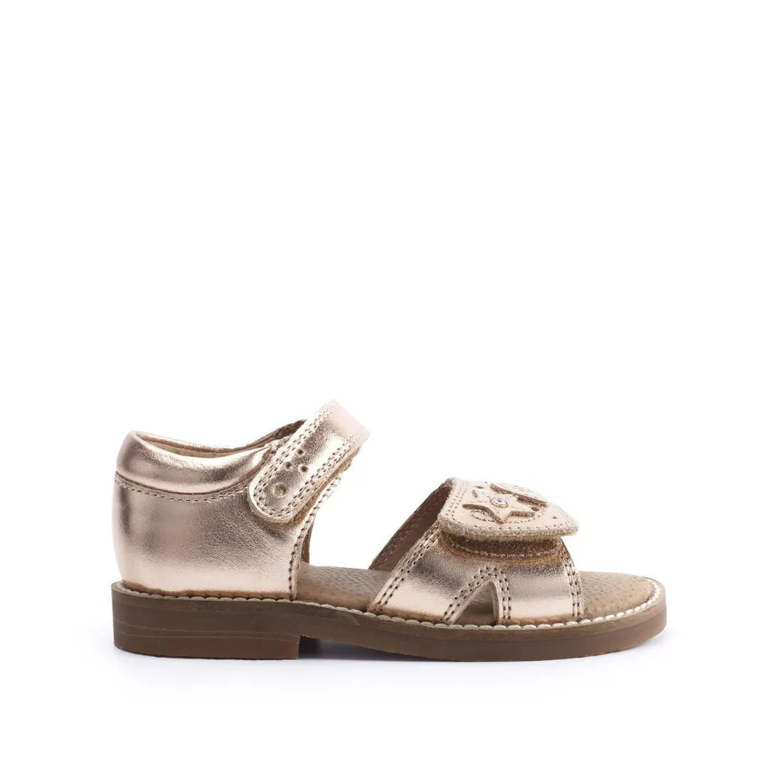 Start-Rite: Seepferdchen-Sandalen - Leder in Roségold