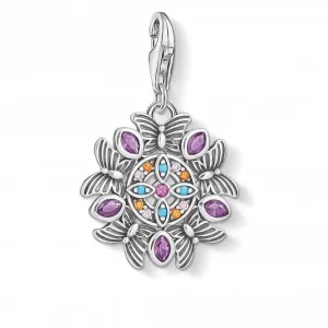 Sterling Silber Amulett Kaleidoskop Mehrfarbiger Anhänger 1827-477-7 Thomas Sabo Sammelbare Charms