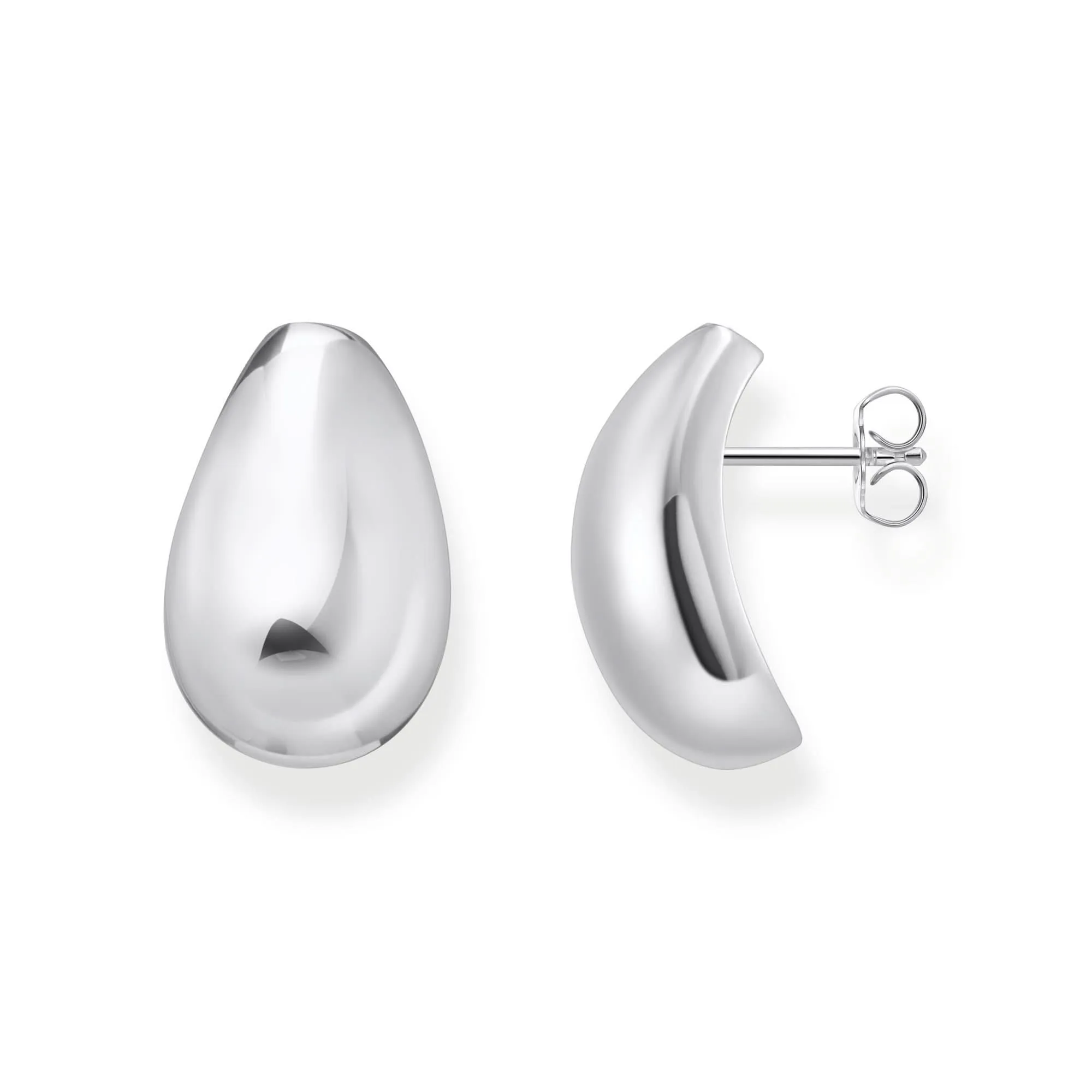 Sterling Silber Kühne Eleganz Tropfenförmige Ohrringe H2308-001-21 Thomas Sabo Ohrringe