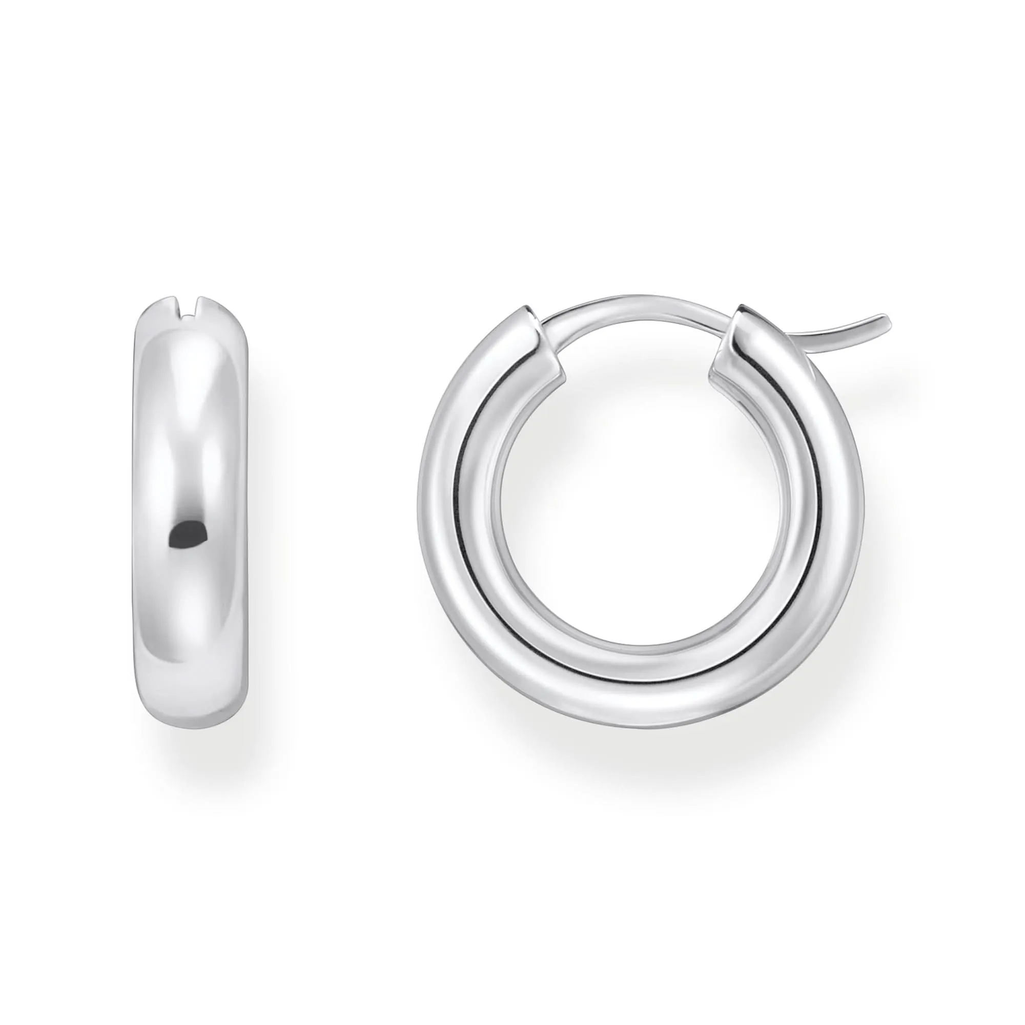 Sterling Silber Kühn Eleganz Creolen Ohrringe CR747-001-21 Thomas Sabo Ohrringe