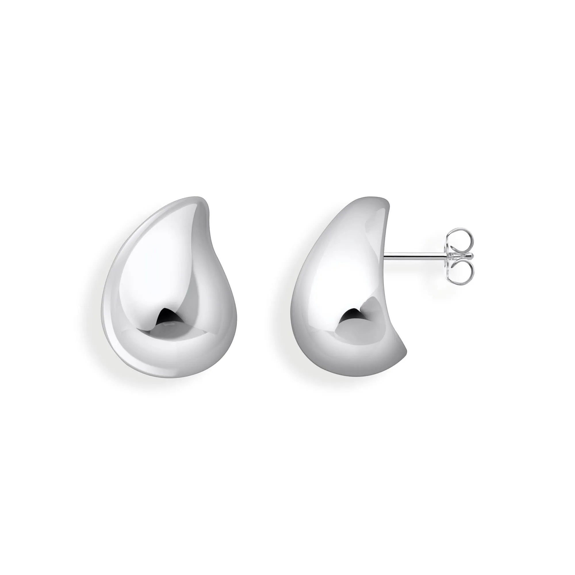 Sterling Silber Kühn Eleganz Organische Tropfenförmige Ohrringe H2299-001-21 Thomas Sabo Ohrringe