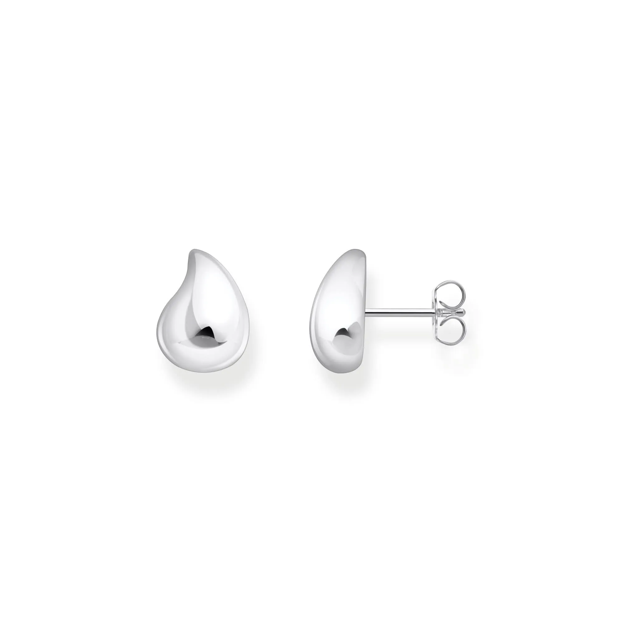Sterling Silber Kühnheit Eleganz Organisch Geformte Ohrringe H2303-001-21 Thomas Sabo Ohrringe