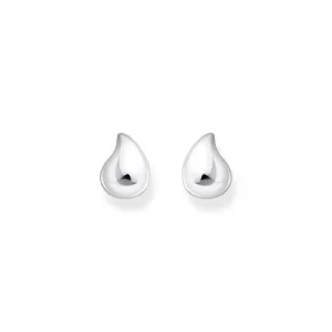 Sterling Silber Kühnheit Eleganz Organisch Geformte Ohrringe H2303-001-21 Thomas Sabo Ohrringe