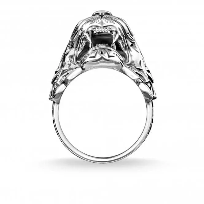 Sterling Silber Kraftvoller Tiger Ring TR2294-643-21 Thomas Sabo Ringe