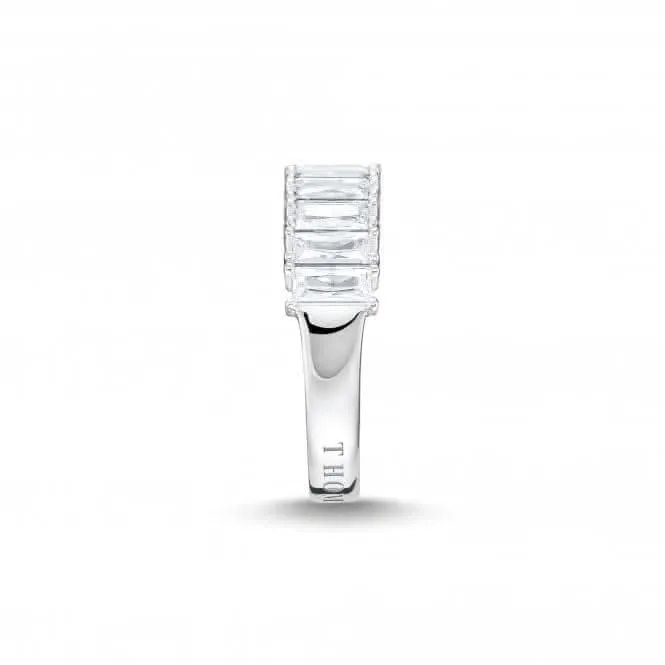 Sterling Silber Weiß Pavé-Steine Ring TR2366-051-14 Thomas Sabo Ringe
