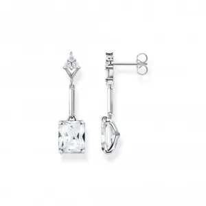 Sterling Silber Weißstein Ohrringe H2177-051-14 Thomas Sabo Ohrringe