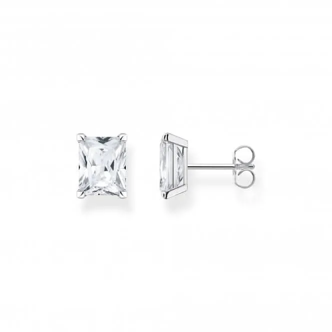 Sterling Silber Weißstein Ohrringe H2201-051-14 Thomas Sabo Ohrringe