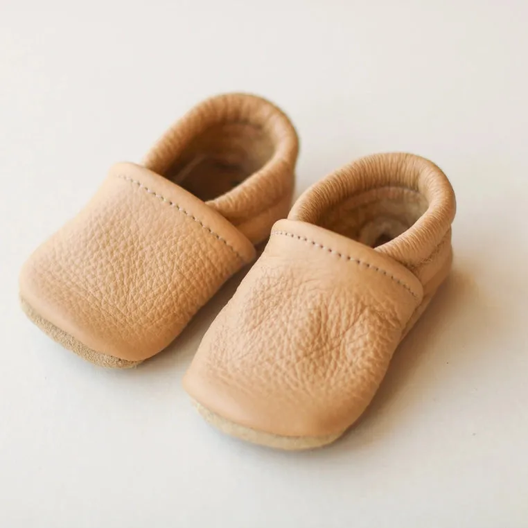 Sun & Lace Baby Moccs - Latte