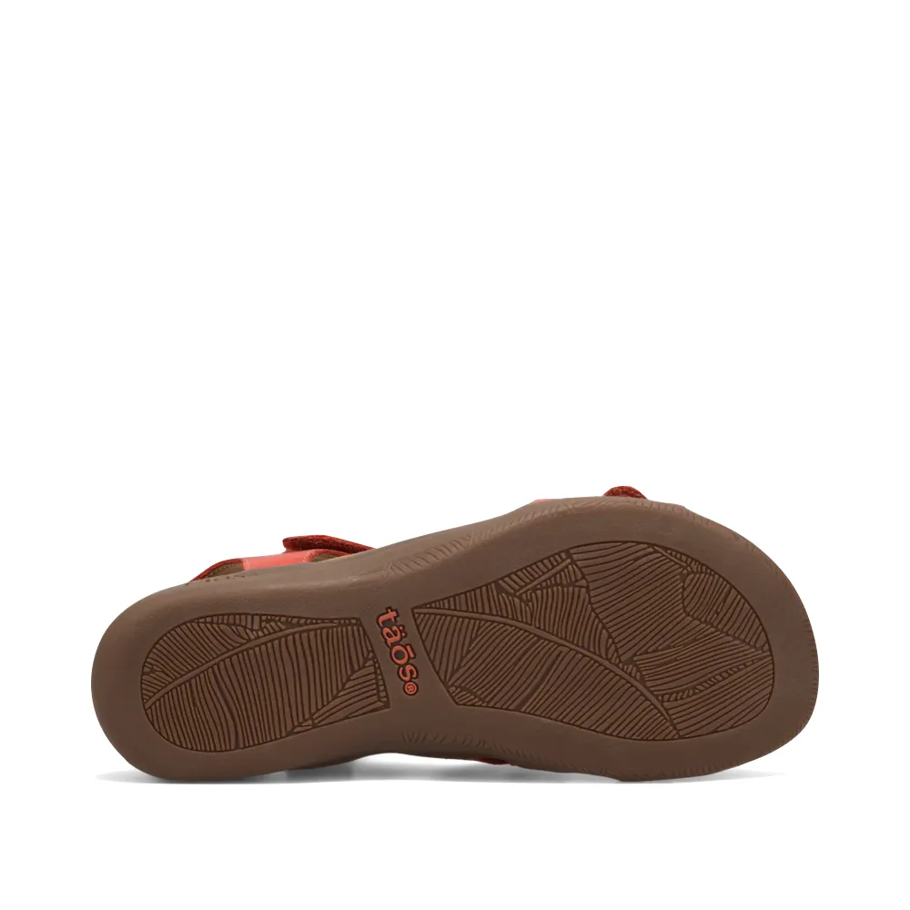 Taos Damen Big Time Sandale in Bruschetta Rot