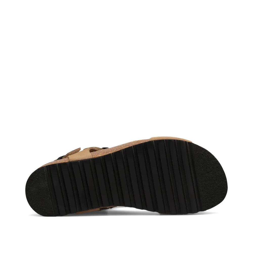Taos Women's MVP Sandal in Oat Wildleder