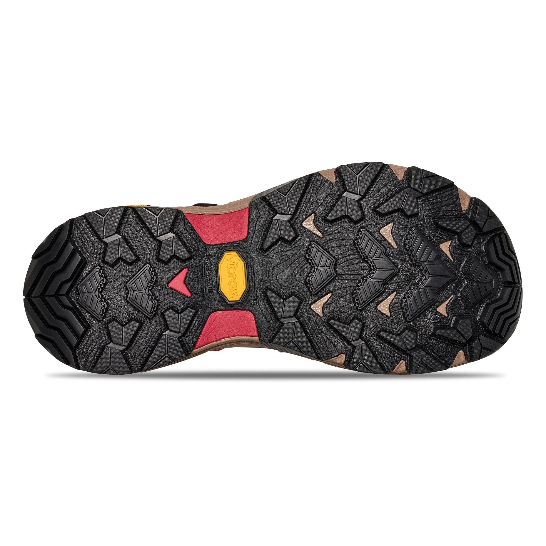 Teva Damen Grandview Max Wander-Sandale in Mahagoni/Blooming Dahlia