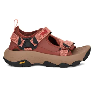 Teva Damen Grandview Max Wander-Sandale in Mahagoni/Blooming Dahlia