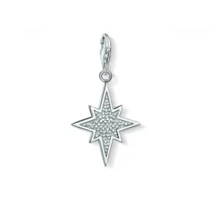 Thomas Sabo Charm Club Silber Glitzernder Stern Anhänger 1540-051-14 Thomas Sabo Sammelbare Charms