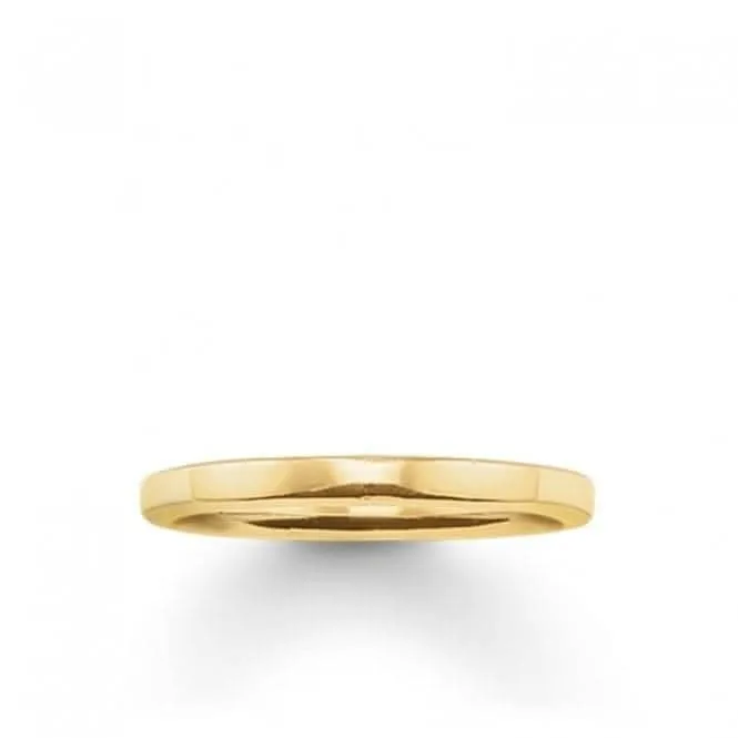 Thomas Sabo Klassischer Goldring TR1979-413-12 Thomas Sabo Ringe