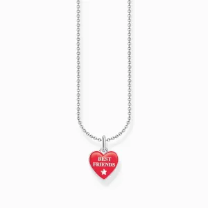 Thomas Sabo Schmuck Thomas Sabo Sterling Silber Herz Emaille Halskette