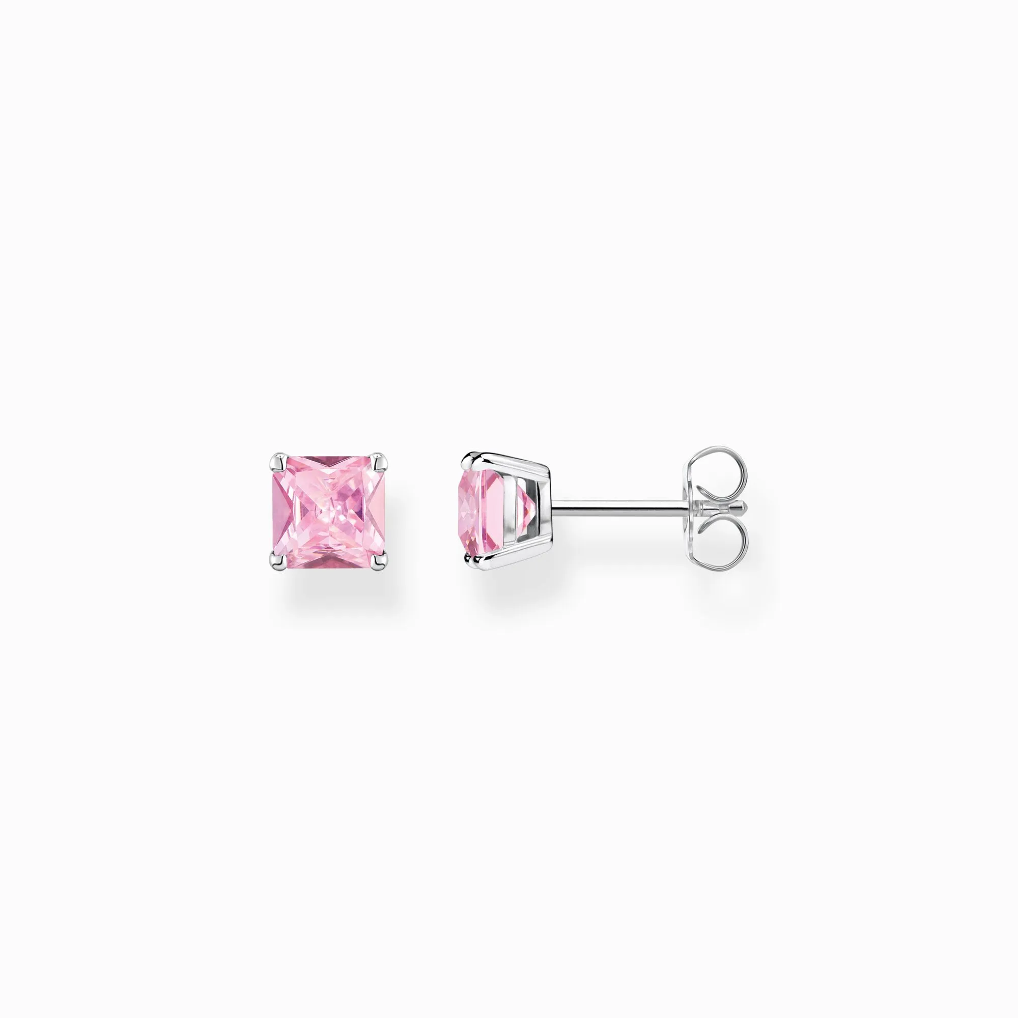 Thomas Sabo Schmuck Thomas Sabo Sterling Silber Pink Stecker Ohrringe