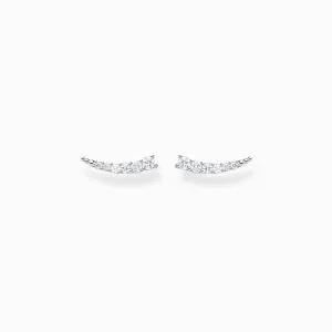 Thomas Sabo Schmuck Thomas Sabo Sterling Silber Weißstein Kletterer Ohrringe