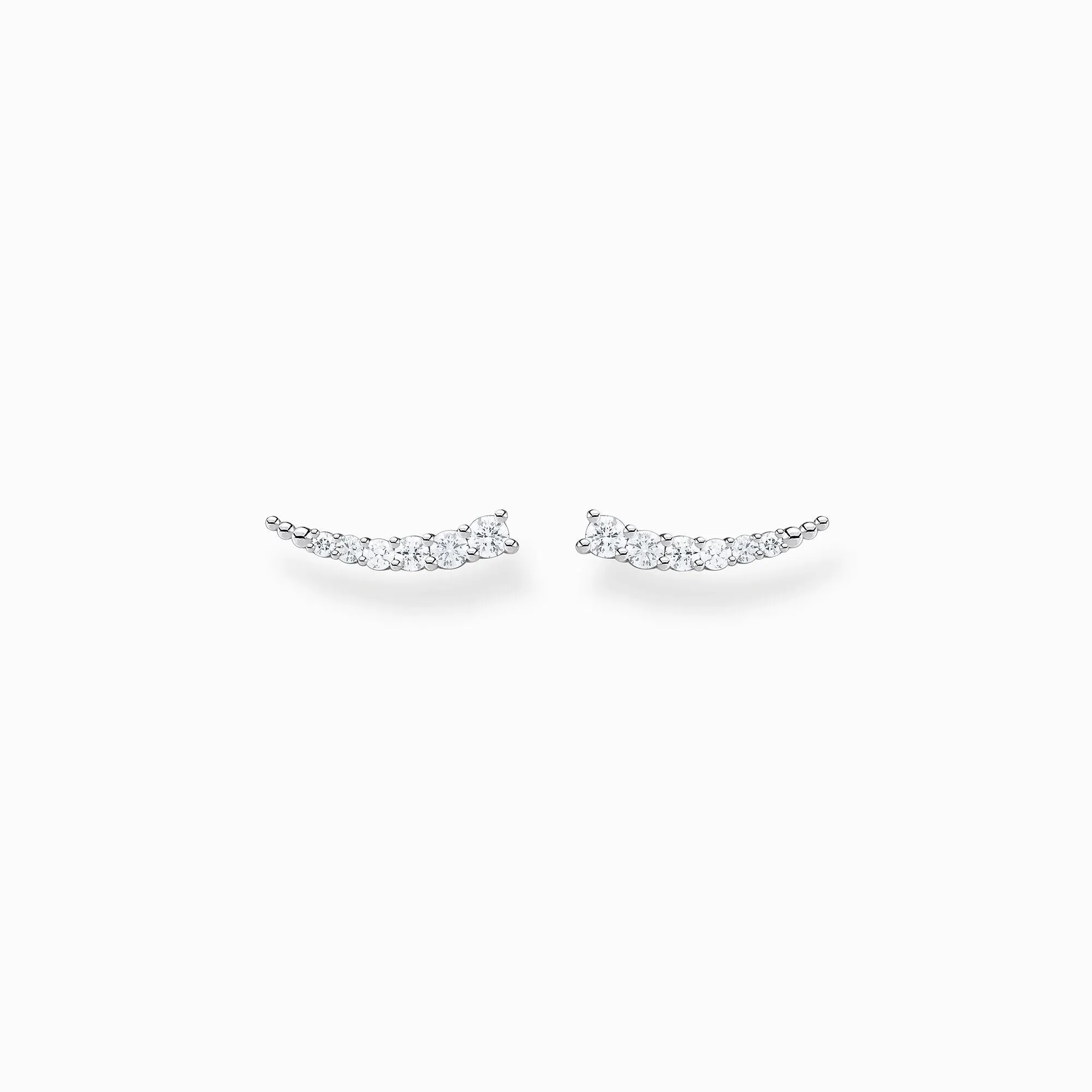 Thomas Sabo Schmuck Thomas Sabo Sterling Silber Weißstein Kletterer Ohrringe