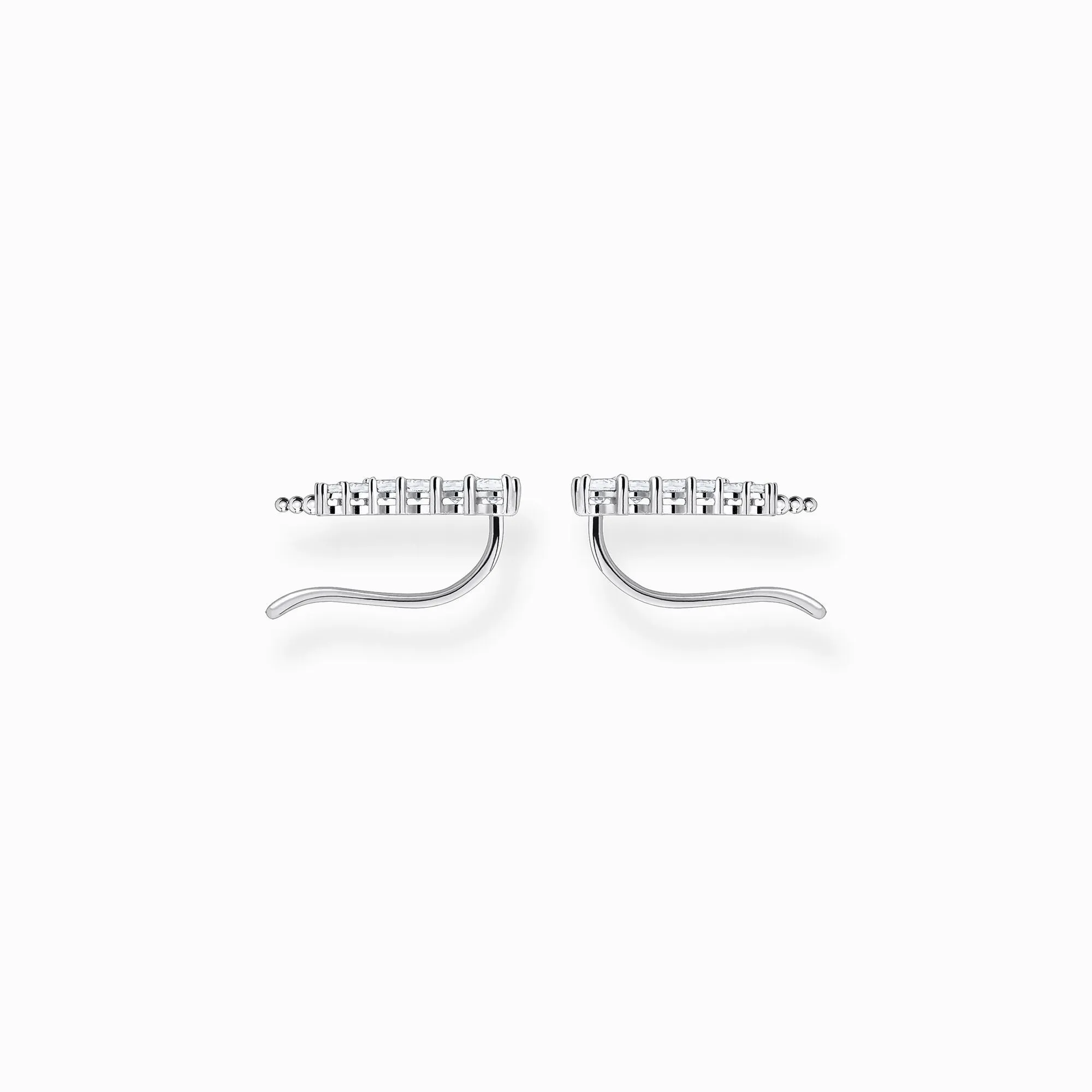 Thomas Sabo Schmuck Thomas Sabo Sterling Silber Weißstein Kletterer Ohrringe
