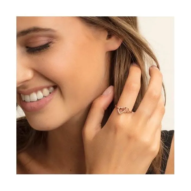 Thomas Sabo Damen Glam and Soul Roségold Together Herz Ring TR2142-416-14 Thomas Sabo Ringe