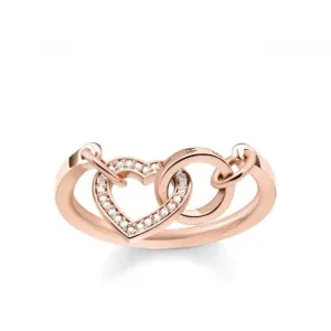 Thomas Sabo Damen Glam and Soul Roségold Together Herz Ring TR2142-416-14 Thomas Sabo Ringe