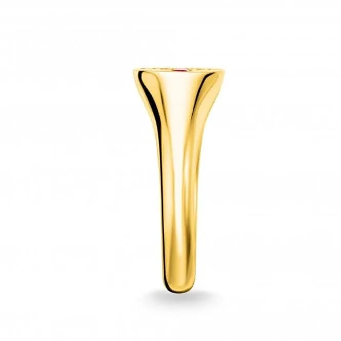 Thomas Sabo Paradise Gold Mehrstein Siegelring TR2231-996-7 Thomas Sabo Ringe
