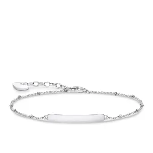 Thomas Sabo Damenarmbänder Armband Klassisch mit Punkten Silber