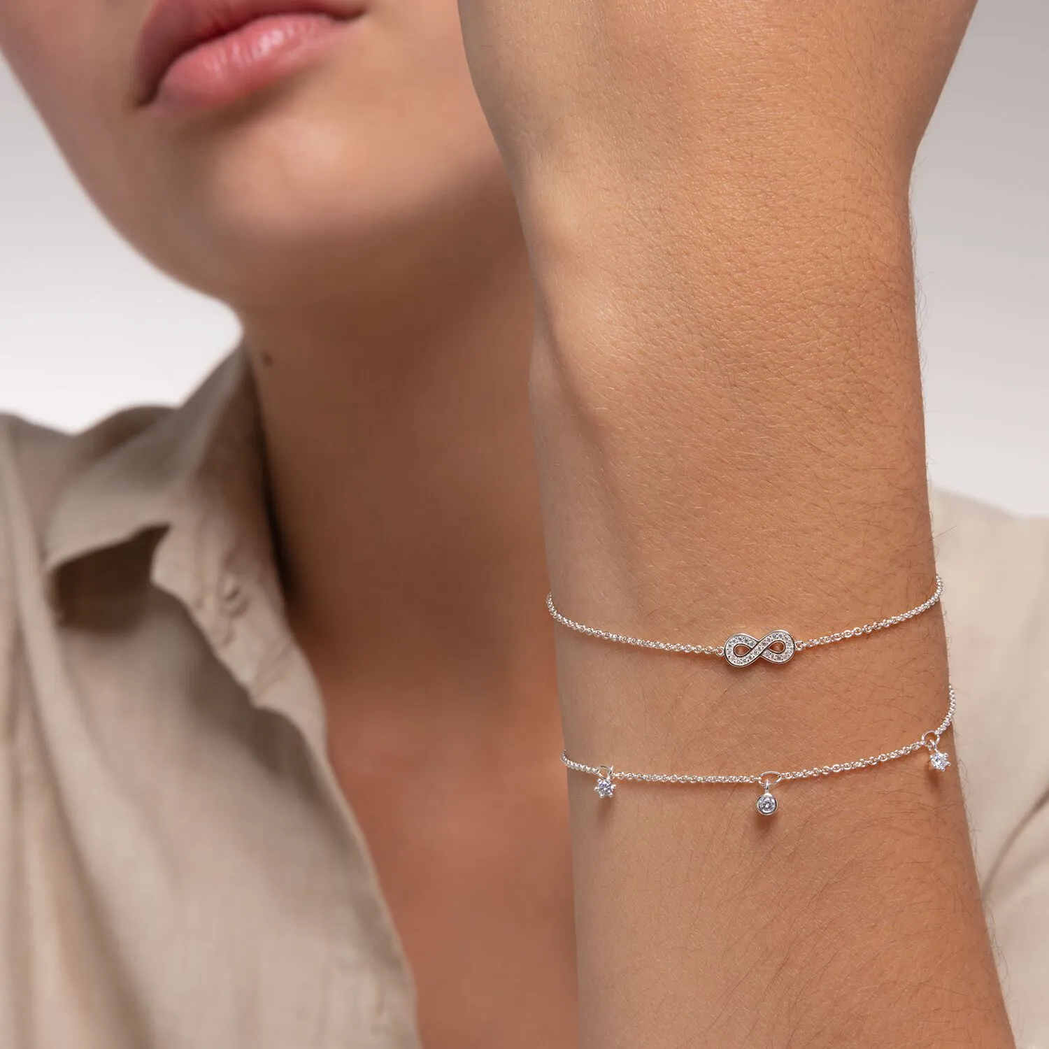 Thomas Sabo Damenarmbänder Armband Unendlichkeit