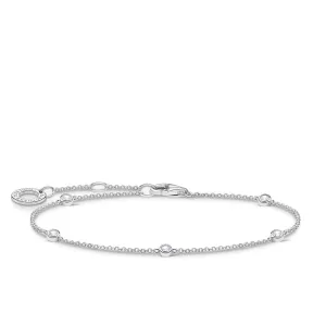 Thomas Sabo Damenarmbänder Armband mit weißen Steinen